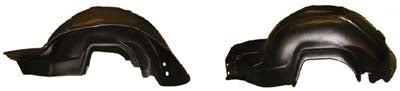 1968-1972 Chevrolet Chevelle Plastic Inner Fender Wells - CA
