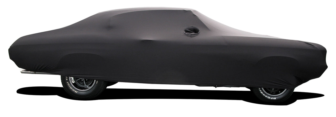 1968-1972 Chevrolet Chevelle Onyx Indoor Car Cover - Black- 2 door Coupe - CA