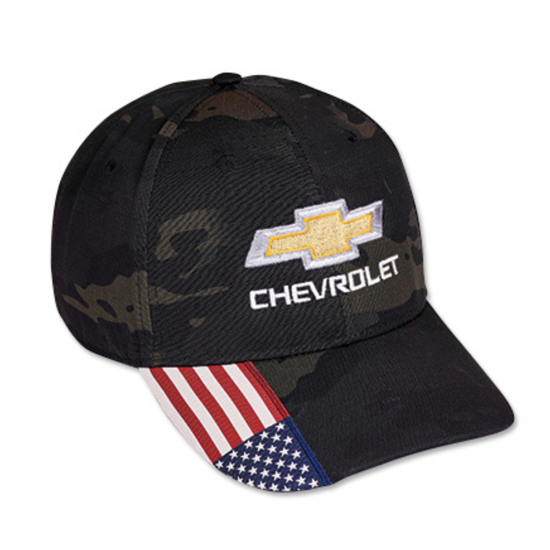 chevrolet-bowtie-black-camo-american-flag-hat-cap