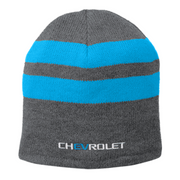 chevrolet-ev-fleece-lined-striped-beanie