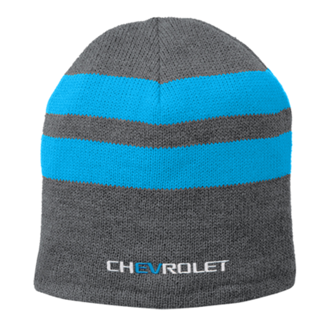 chevrolet-ev-fleece-lined-striped-beanie