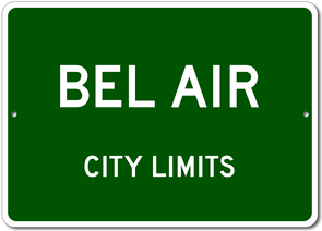 chevy-bel-air-city-limit-aluminum-sign