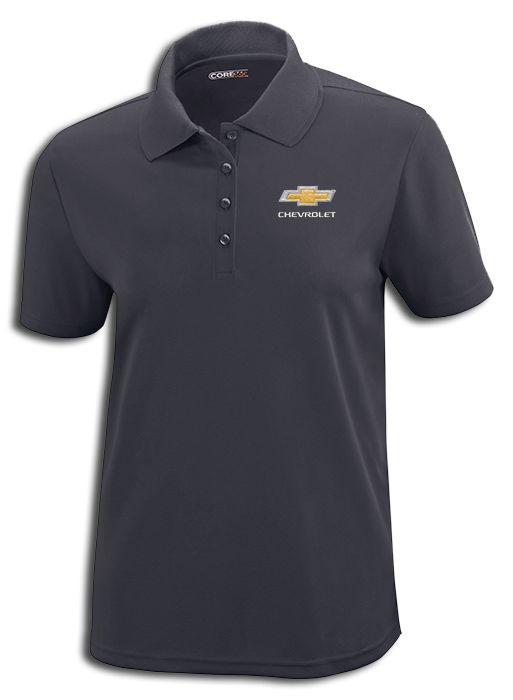 ladies-chevrolet-gold-bowtie-core365-polo