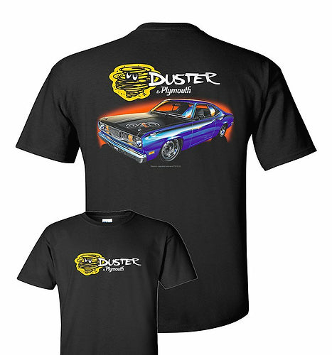 1972-plymouth-duster-custom-t-shirt