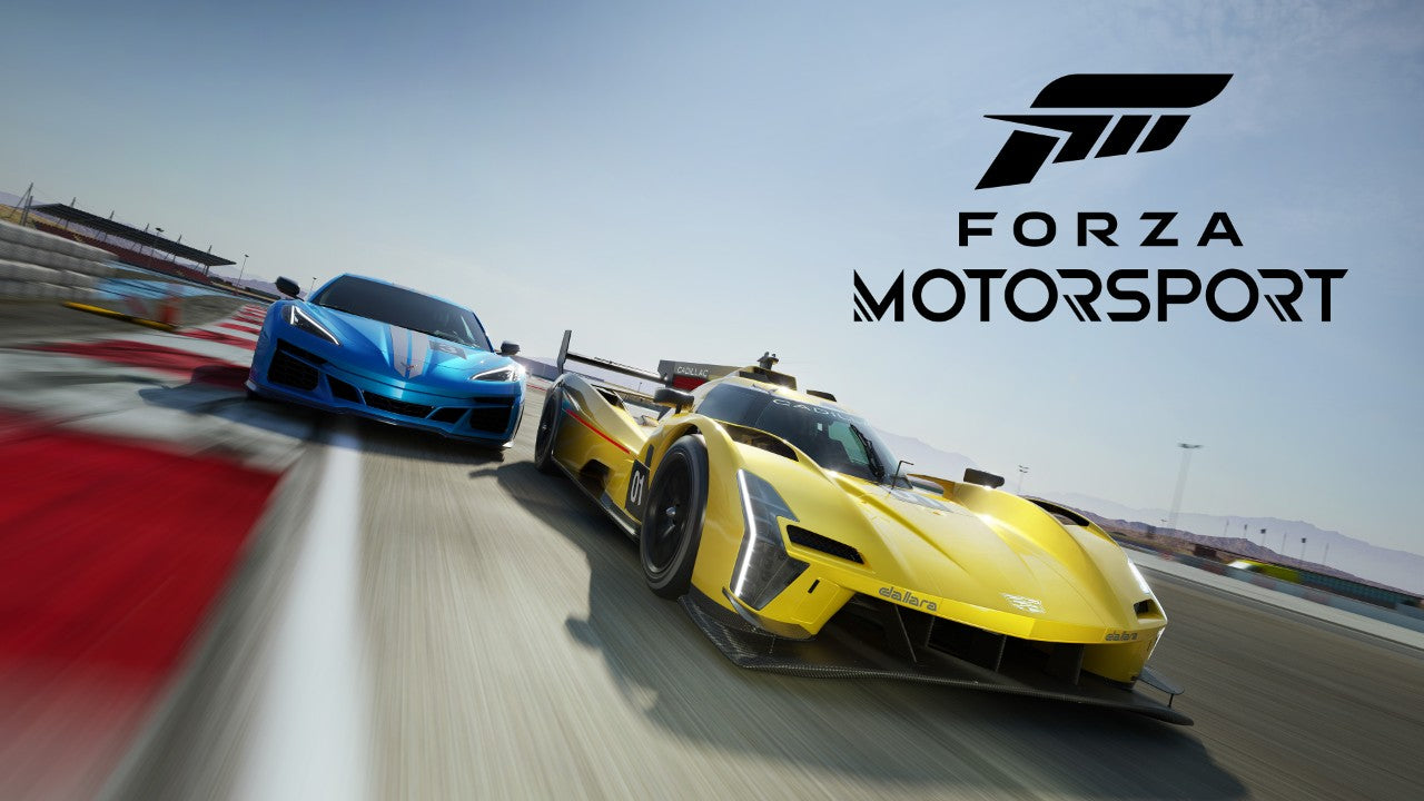 CADILLAC V-SERIES.R AND CORVETTE E-RAY RACE INTO FORZA MOTORSPORT