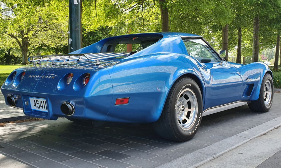 Fan Friday: Alec Beange's 1974 Corvette Medium Blue C3 Stingray
