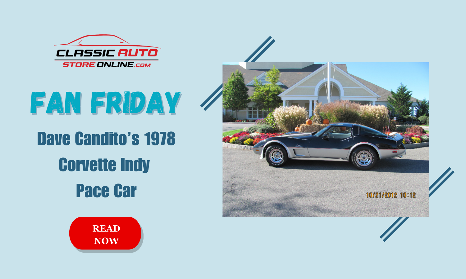 Fan Friday: Dave Candito’s Pace Car