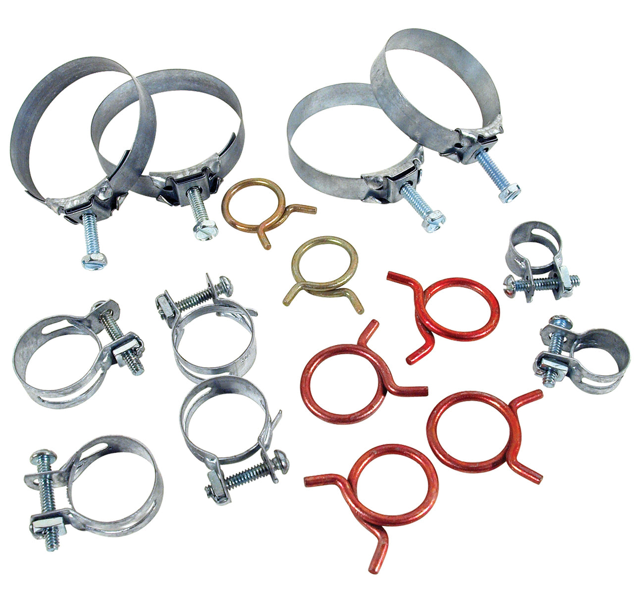 1963-1967 Corvette Hose Clamp Kit 327 High Performance W/O Air Conditioning - CA