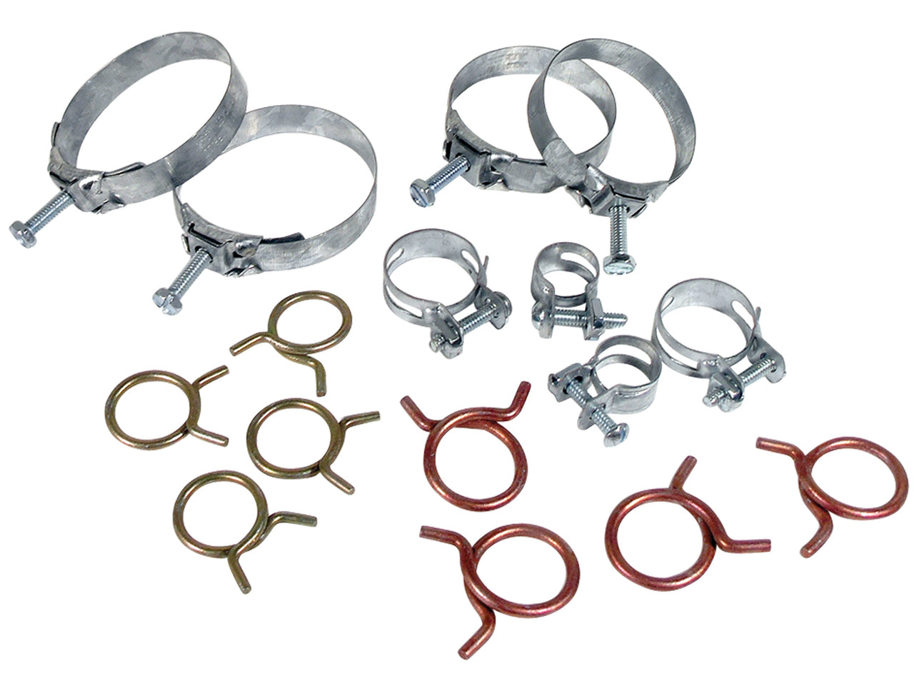 1963-1965 Corvette Hose Clamp Kit 327 High Performance W/Air Conditioning - CA