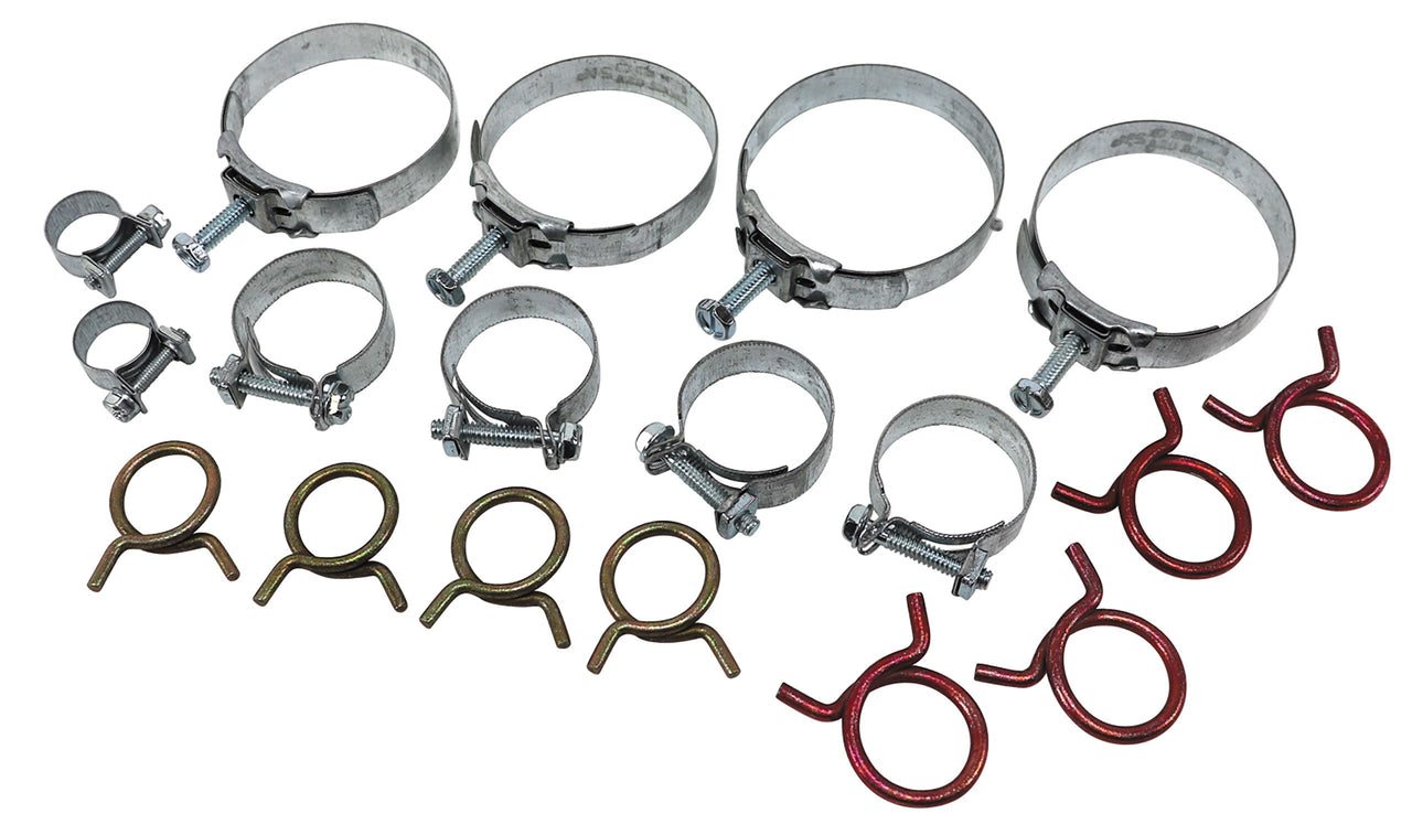 1966-1967 Corvette Hose Clamp Kit 327 High Performance W/Air Conditioning - CA