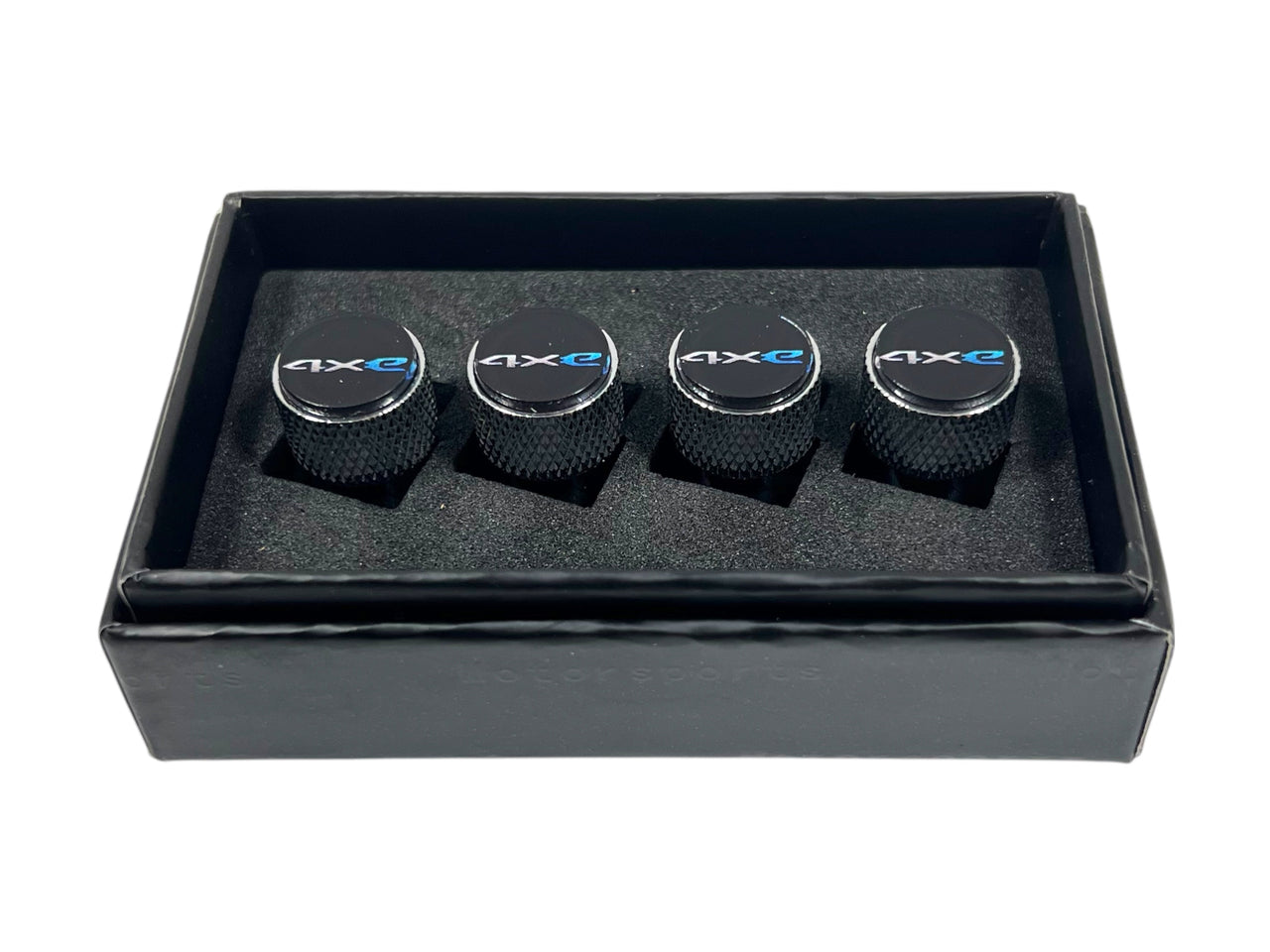 Jeep 4XE Chrome Knurled Valve Stem Caps