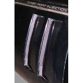 C4 Corvette Side Vent Grille, Perforated, 4Pc, 1984-1990 - [Corvette Store Online]