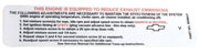 1968-1968 Corvette Label. Emission 400 Horsepower L-88 - CA-0220-Corvette-Store-Online