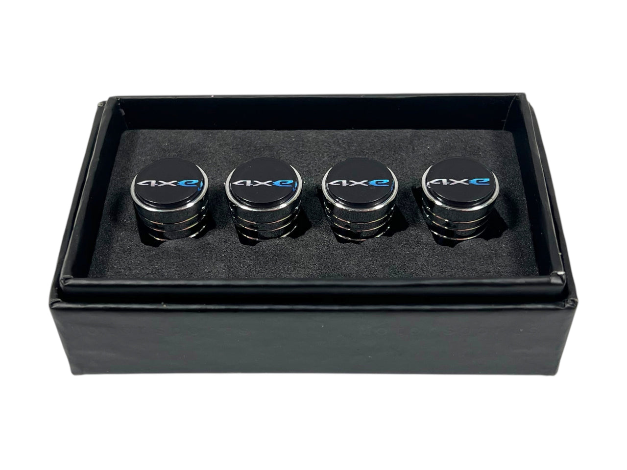 Jeep 4XE Chrome Tapered Valve Stem Caps