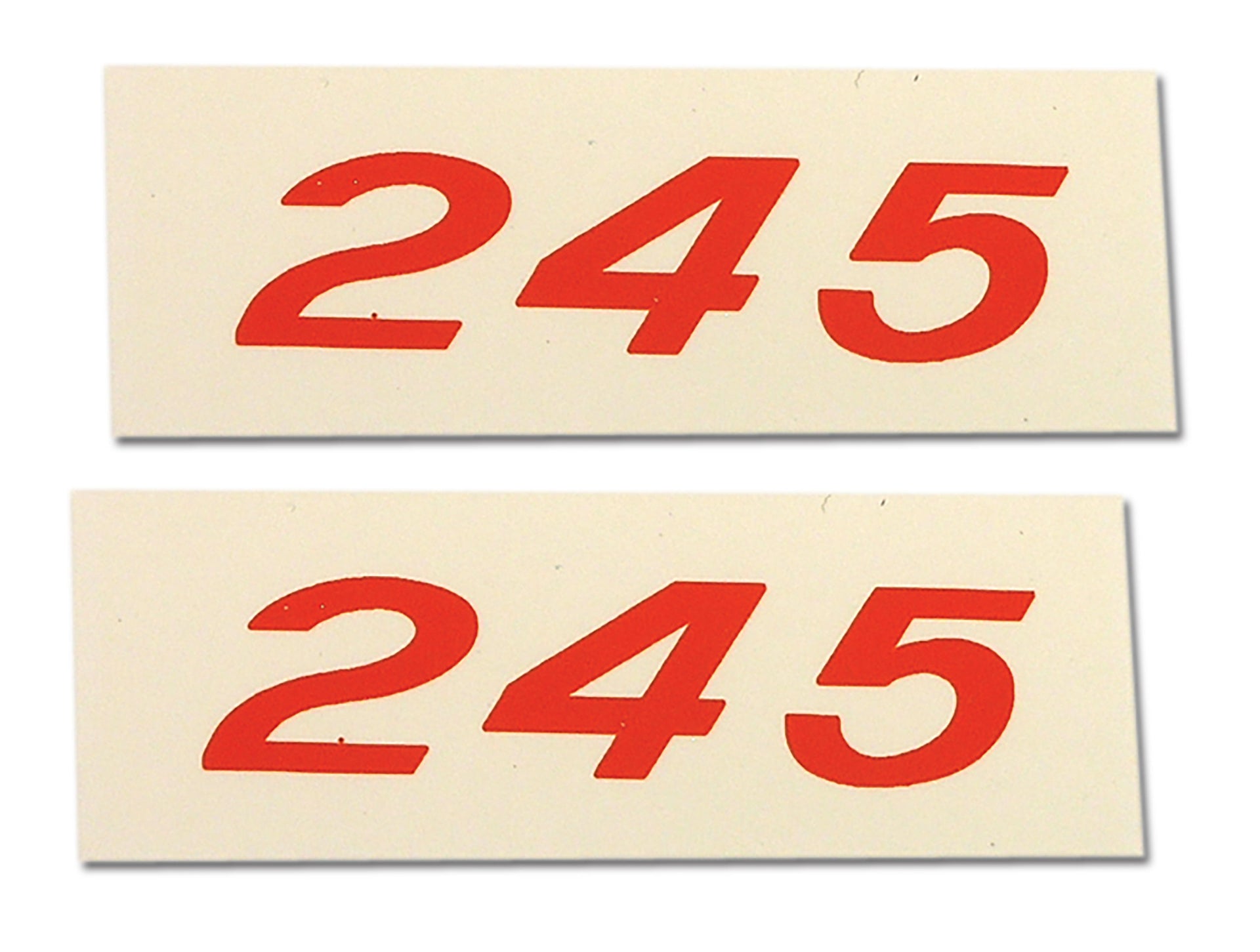 1957-1961 Corvette Decals. Valve Cover 245 Horsepower - CA-0380-Corvette-Store-Online