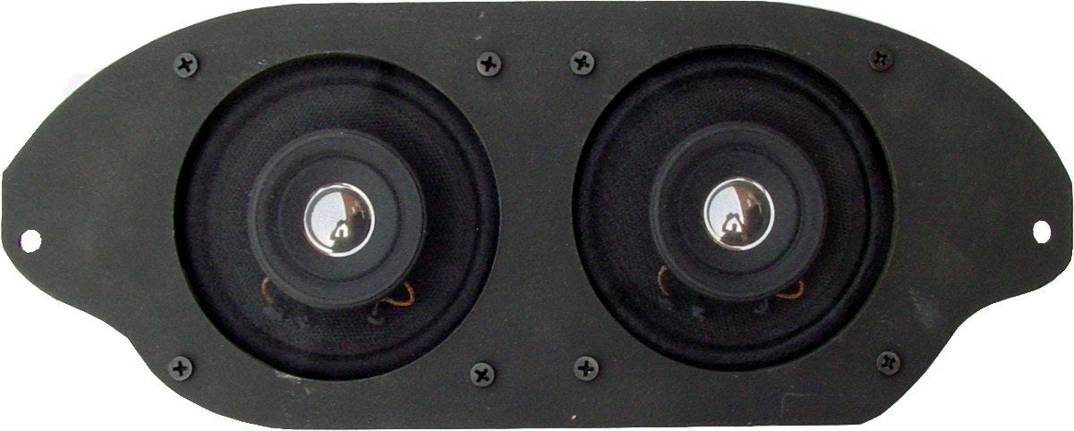 Dual dash speaker assembly with Kenwood speakers, Custom Autosound KNW-1004