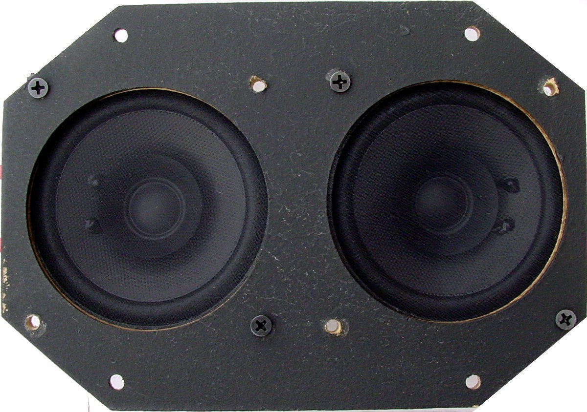 Custom Autosound 1005 dual dash speaker assembly