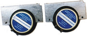 Dual dash speaker assembly with Kenwood speakers, Custom Autosound KNW-1013