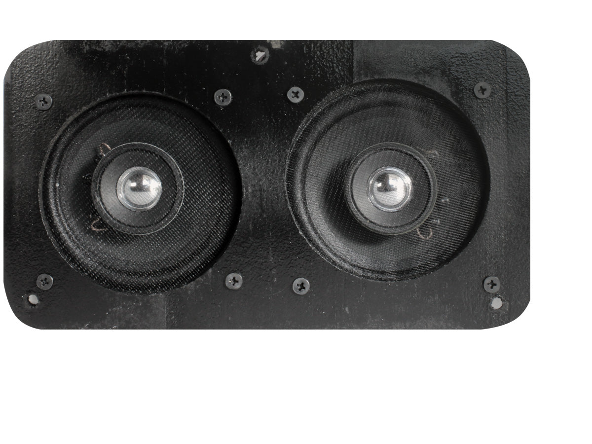 Custom Autosound 1016 dual dash speaker assembly