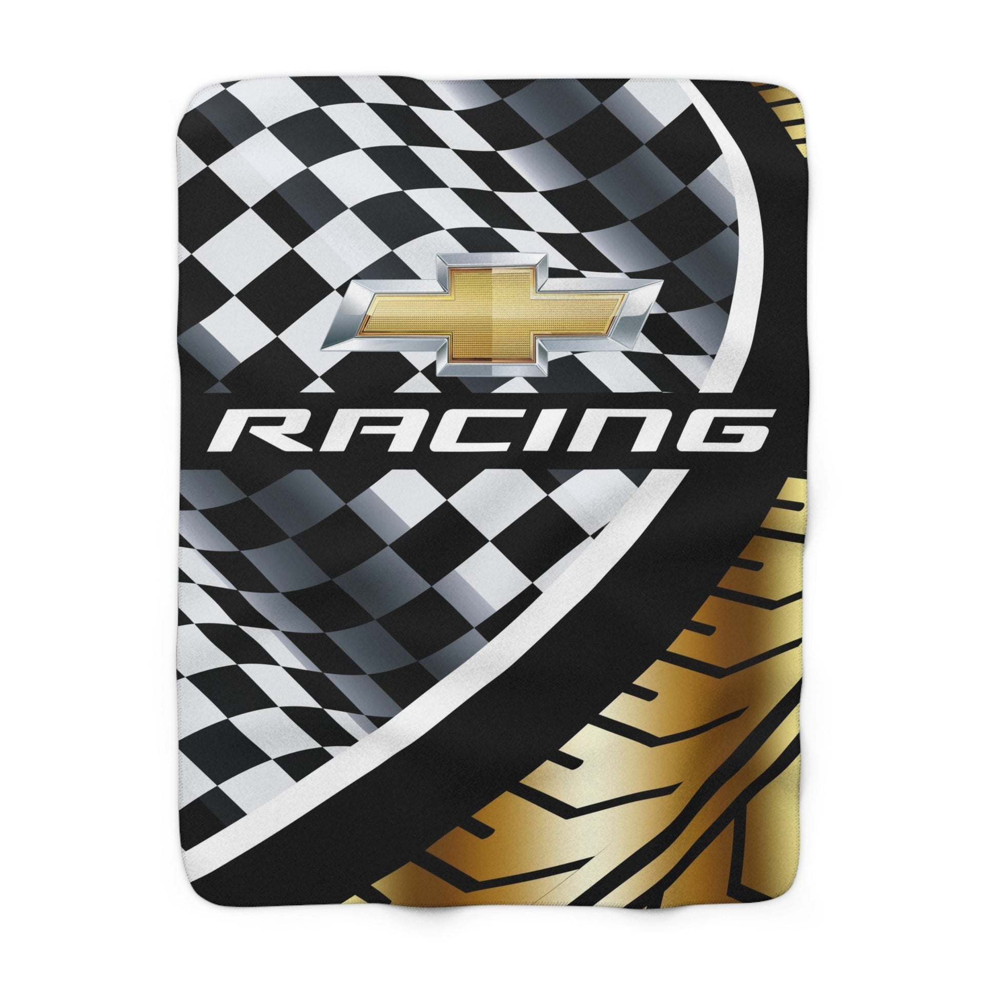 gm-racing-gold-decorative-sherpa-blanket