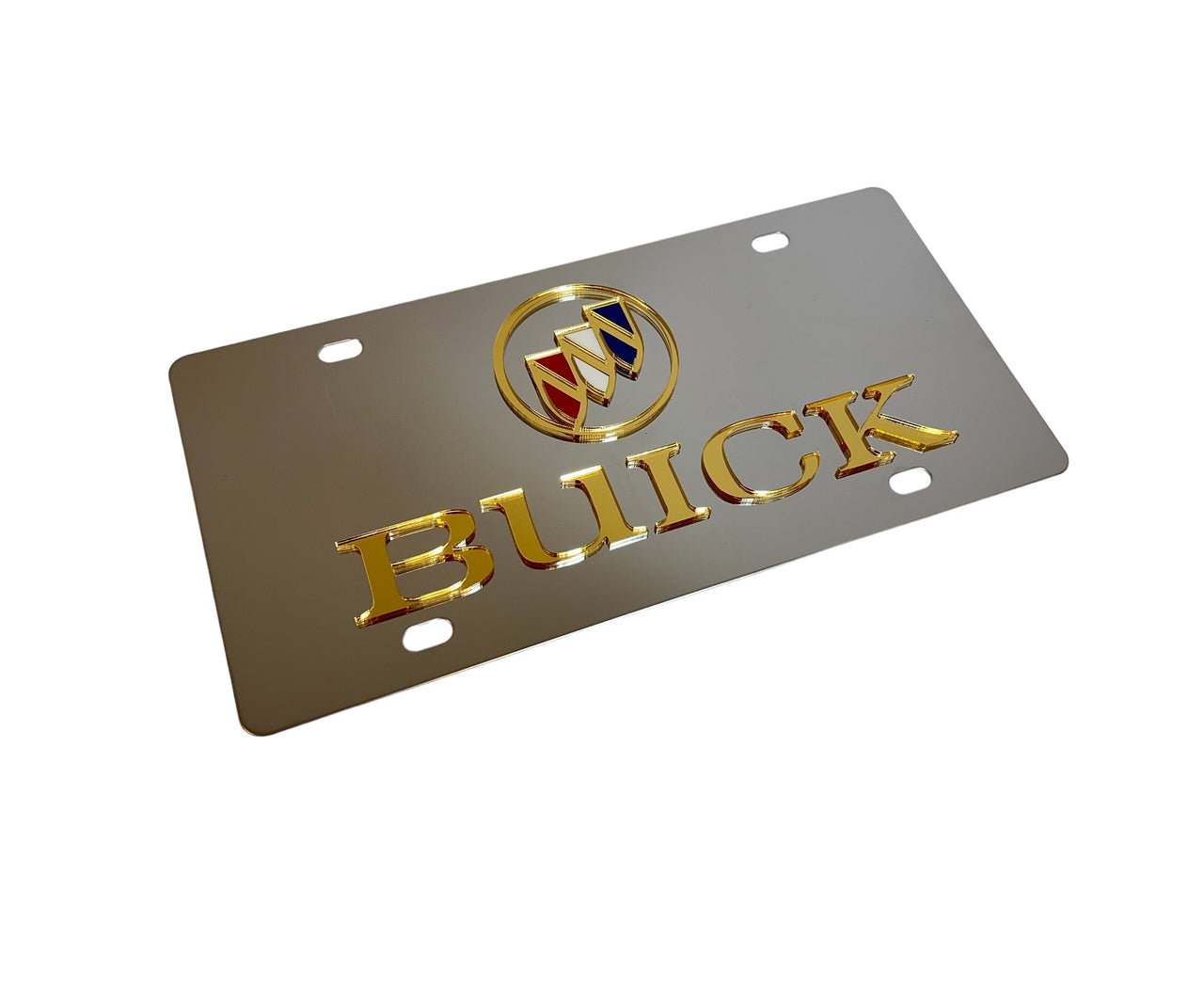 Buick Stainless Steel License Plate