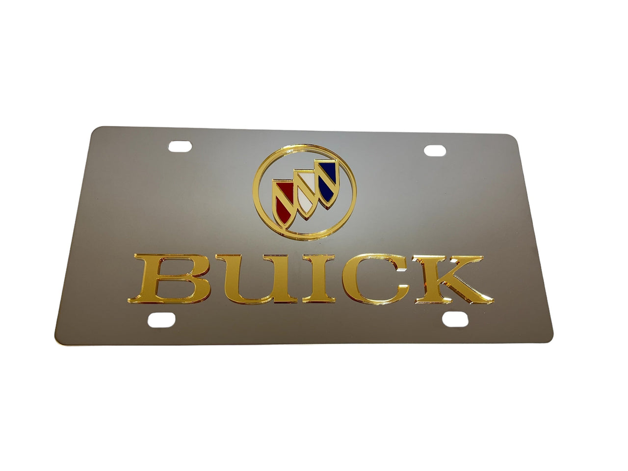 Buick Stainless Steel License Plate