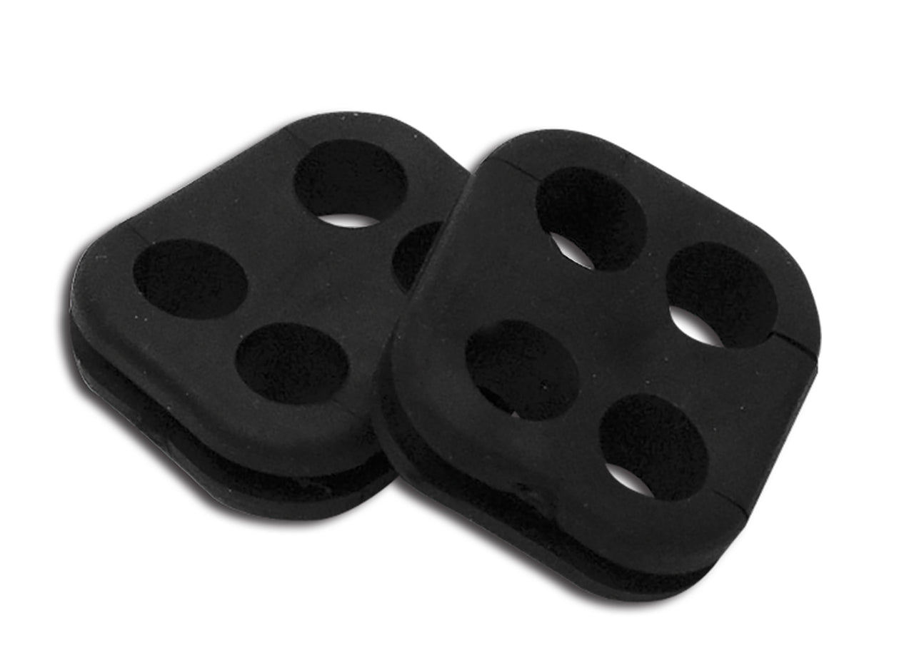 1965-1974 Corvette Spark Plug Wire Grommets. Square - CA-1200-Corvette-Store-Online