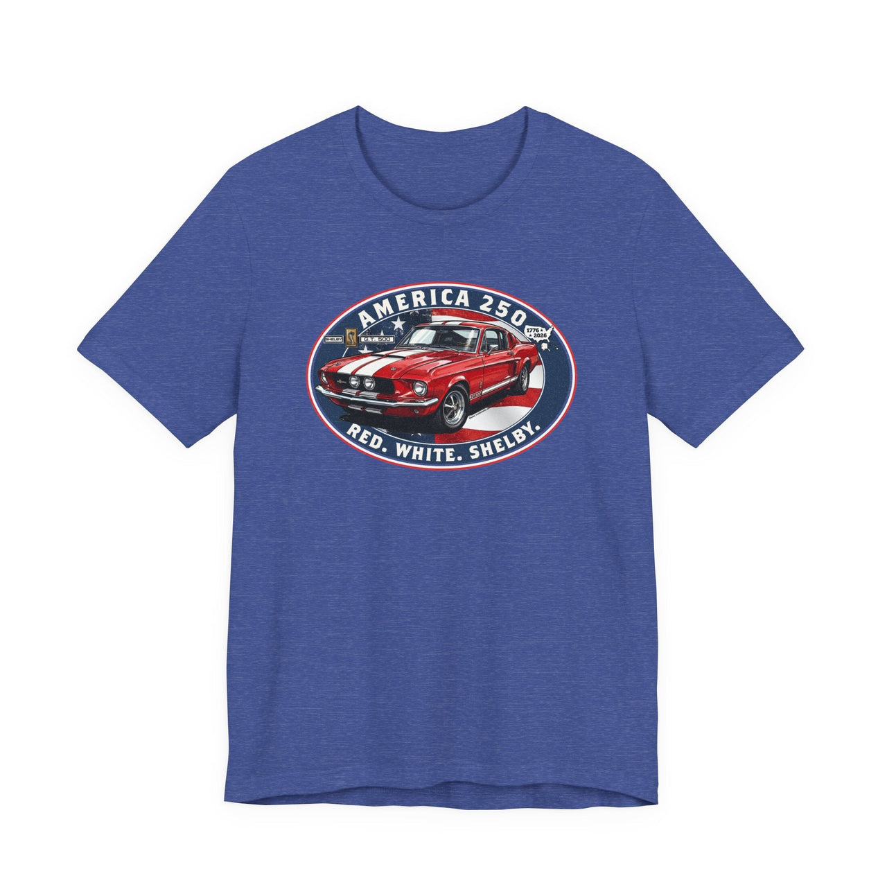 Shelby America 250 "250 Years of Freedom" Premium GT500 Oval Short-Sleeve Tee