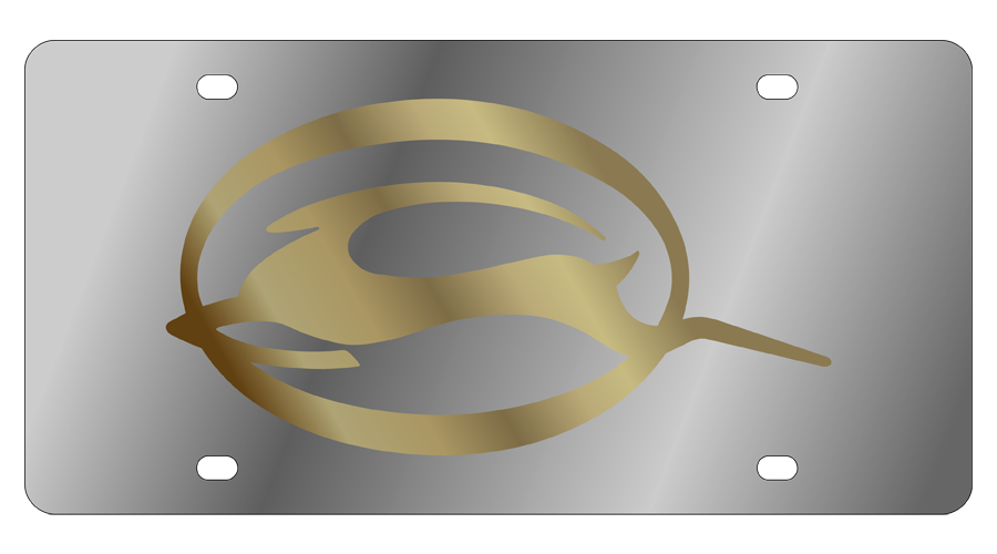 Chevrolet Impala Stainless Steel License Plate
