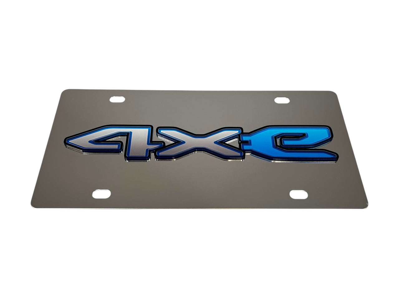 Jeep 4XE Stainless Steel License Plate