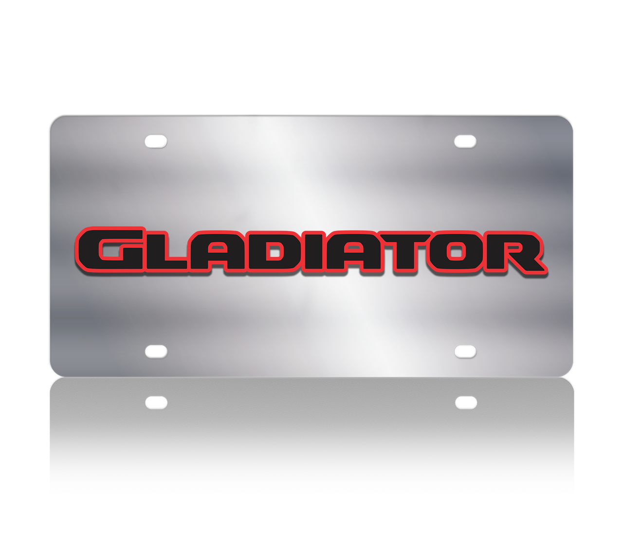 Jeep Gladiator Stainless Steel License Plate