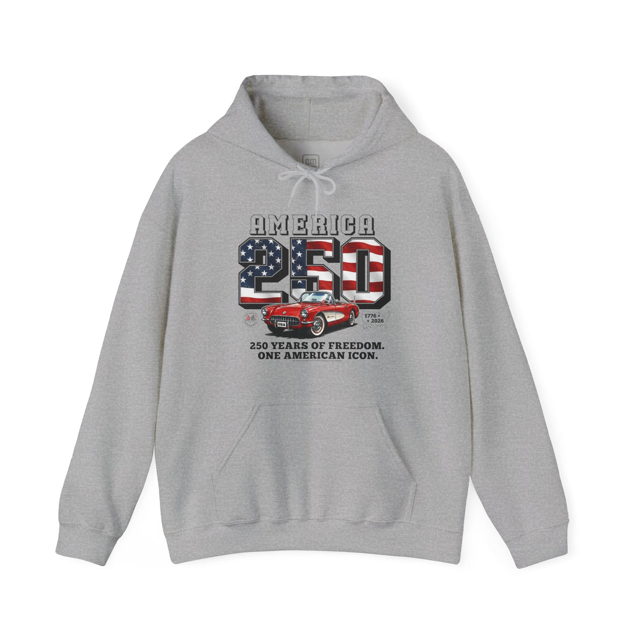Corvette America 250 "250 Years of Freedom" Premium C1 Graphic Pullover Hoodie