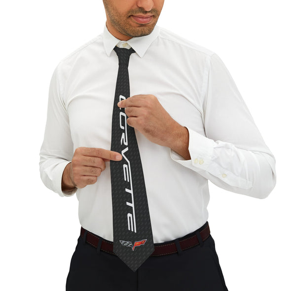 Carbon Pattern Necktie