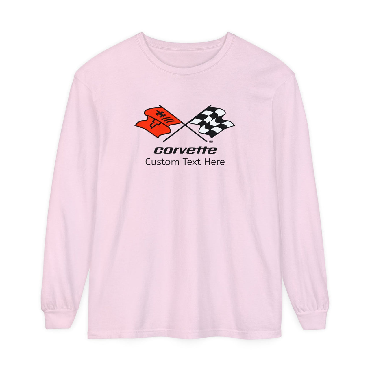 Personalized C3 Corvette Comfort Colors® Premium Long Sleeve T-Shirt, 100% Cotton