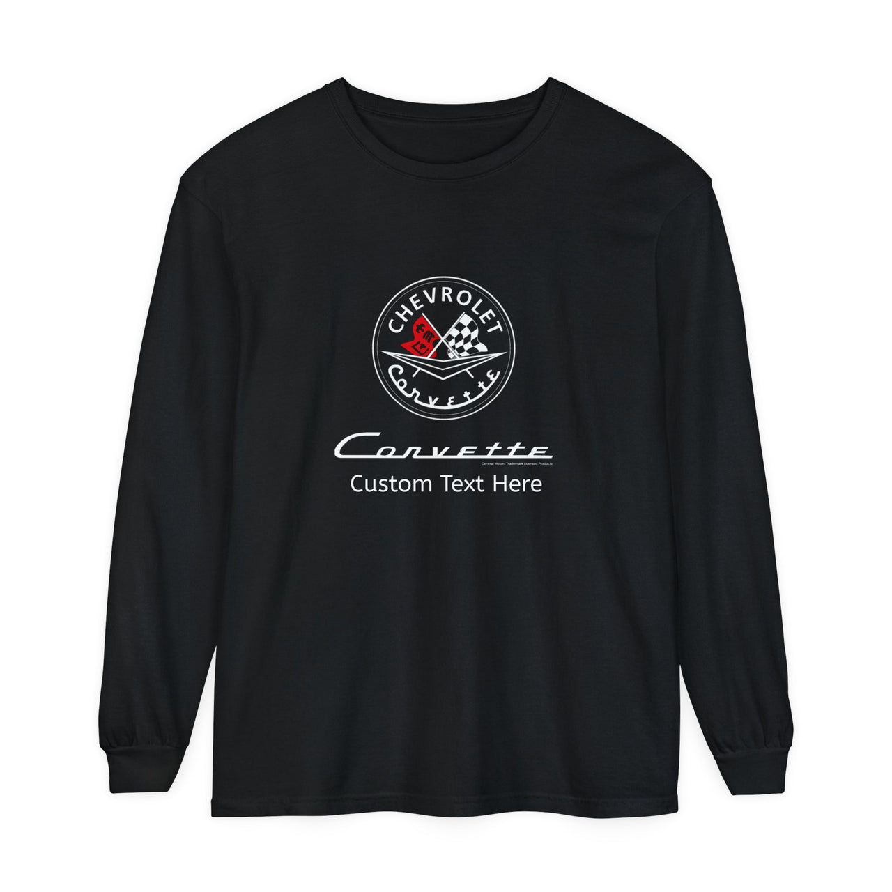 Personalized C1 Corvette Comfort Colors® Premium Long Sleeve T-Shirt, 100% Cotton