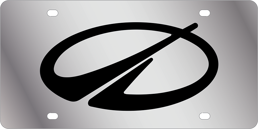Oldsmobile Stainless Steel License Plate