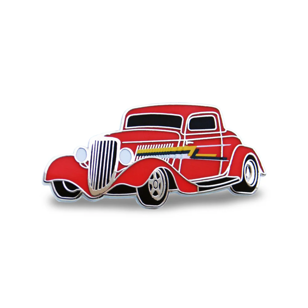 1934 ZZ 3 Window Coupe Lapel Pin