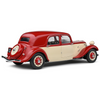 1937 Citroen Traction 7 Red and Beige 1/18 Diecast Model Car