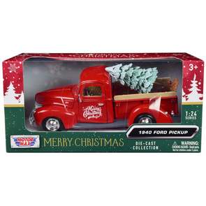 1940-ford-pickup-truck-merry-christmas-1-24-diecast-model-car-by-motormax