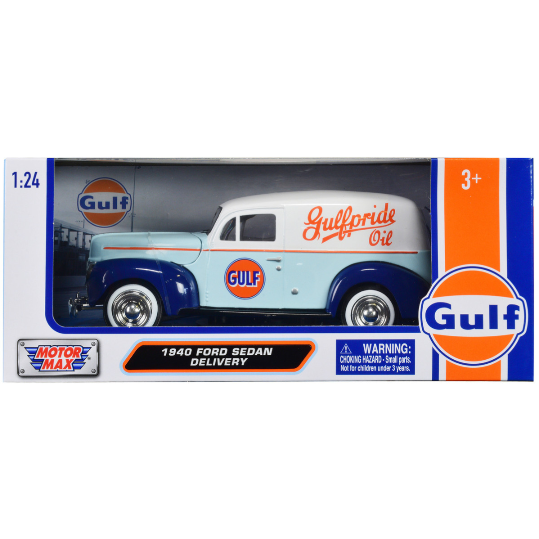 1940 Ford Sedan Delivery "Gulf Oil-Gulfpride" 1/24 Diecast Model Car