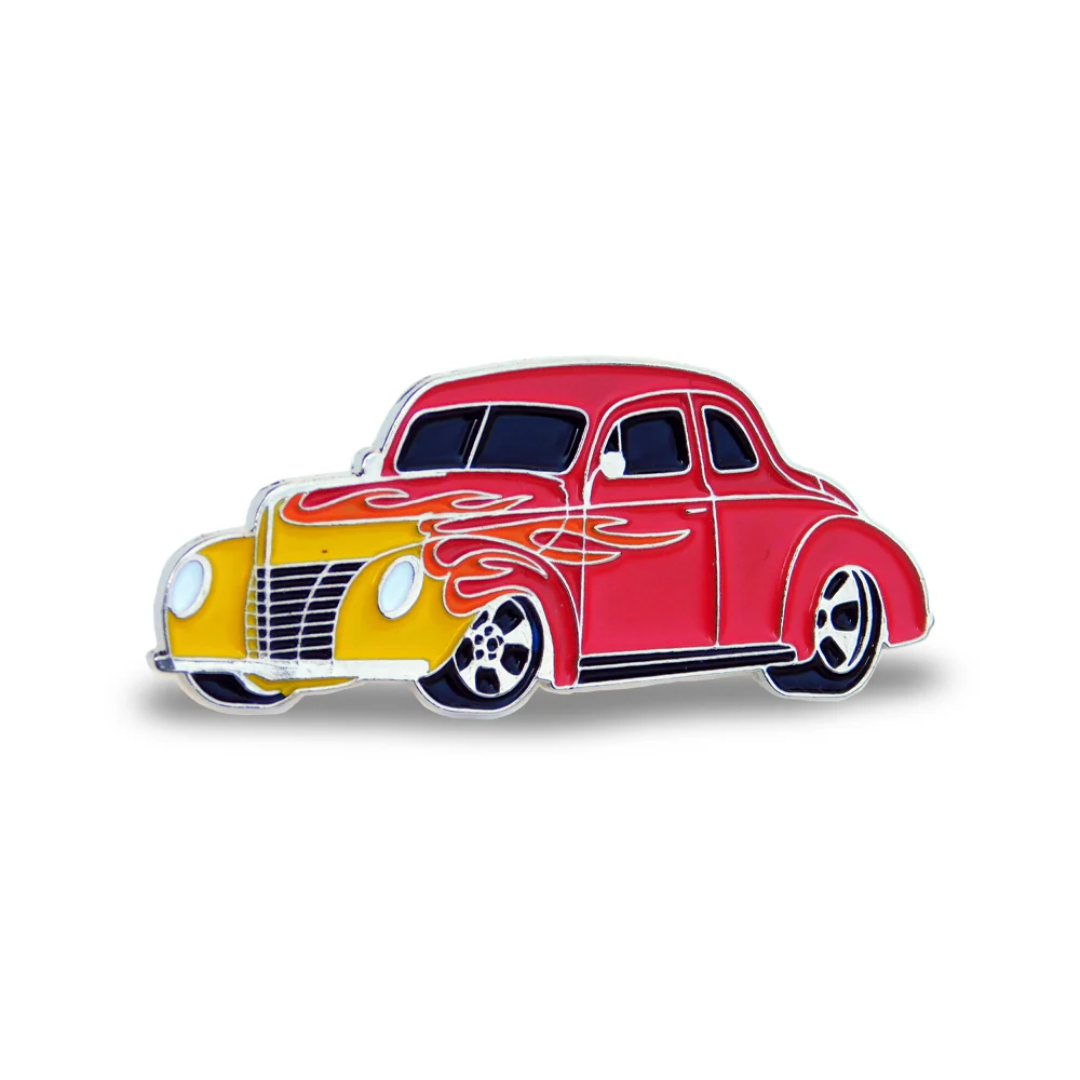 1940 Flame Coupe Lapel Pin