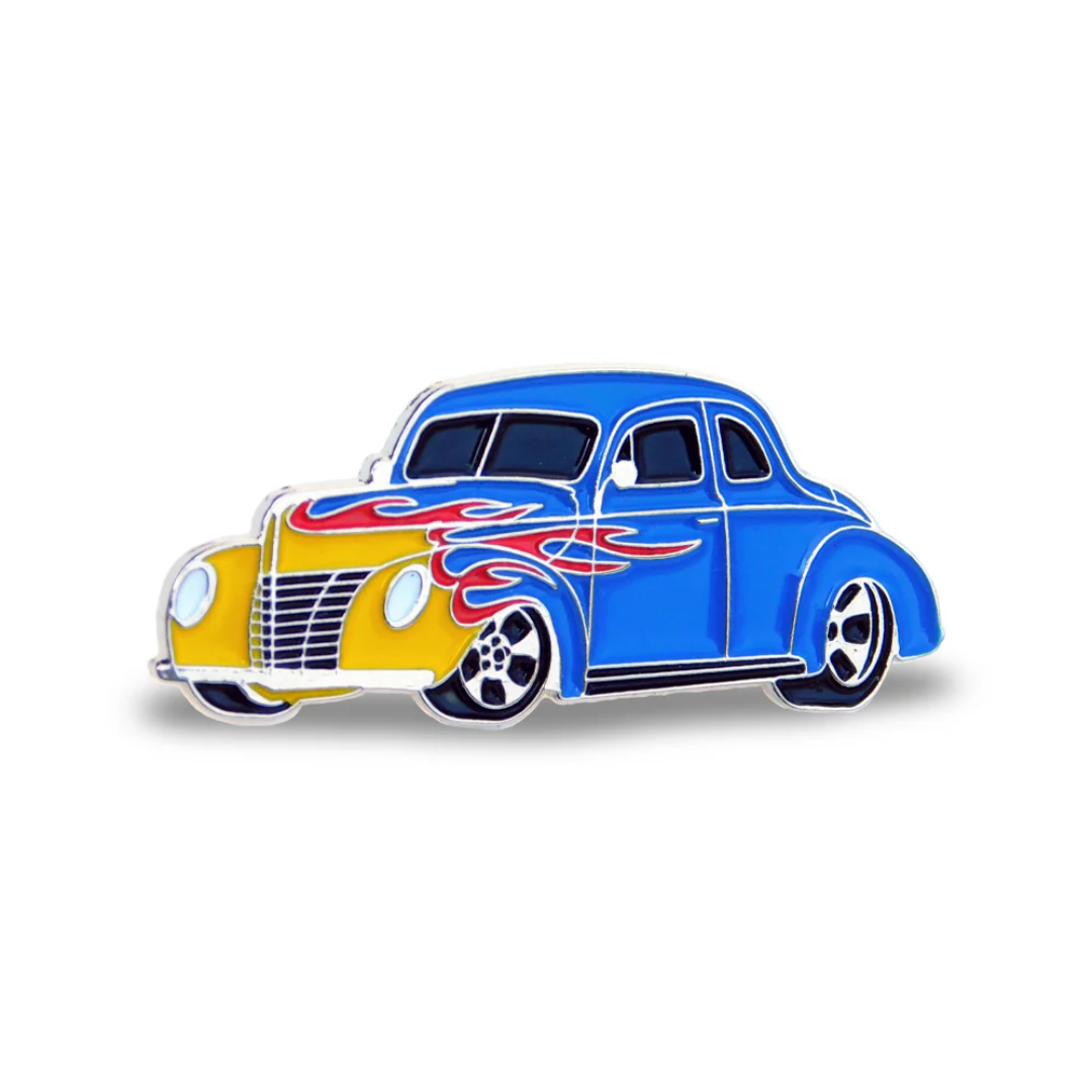 1940 Flame Coupe Lapel Pin