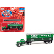 1941-1946-chevrolet-truck-and-trailer-set-merchants-motor-freight-inc-green-1-87-ho-scale-model