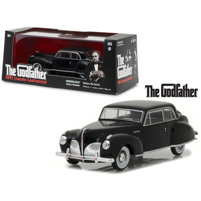 1941 Lincoln Continental Black "The Godfather" (1972) 1/43 Diecast Model Car by Greenlight