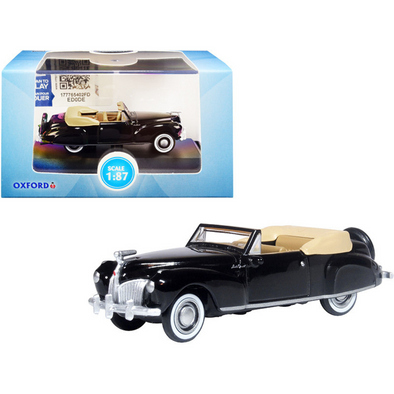 1941-lincoln-continental-convertible-black-1-87-ho-scale-diecast-model-car-by-oxford-diecast