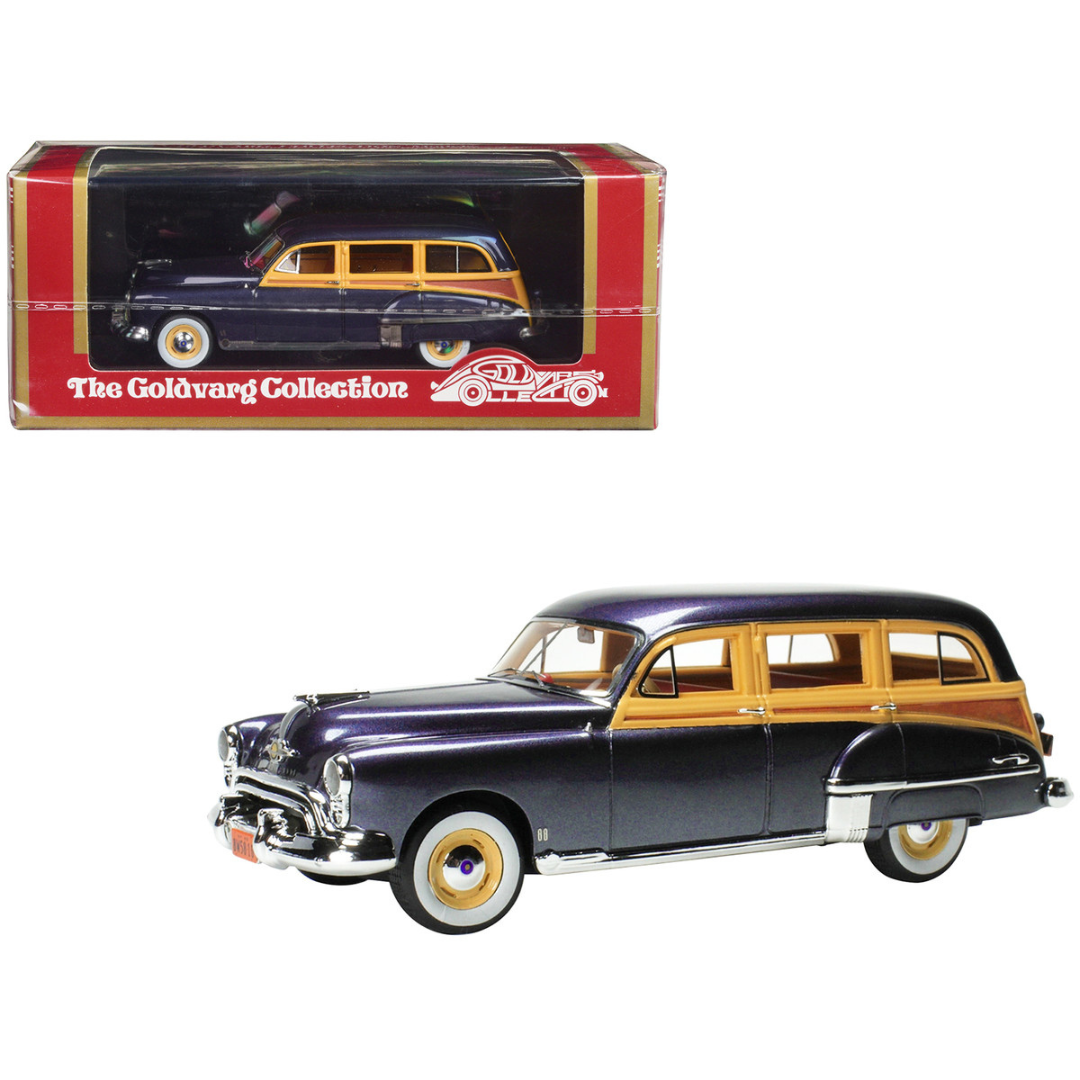 1949-oldsmobile-88-station-wagon-nightshade-blue-1-43-model-car-by-goldvarg-collection