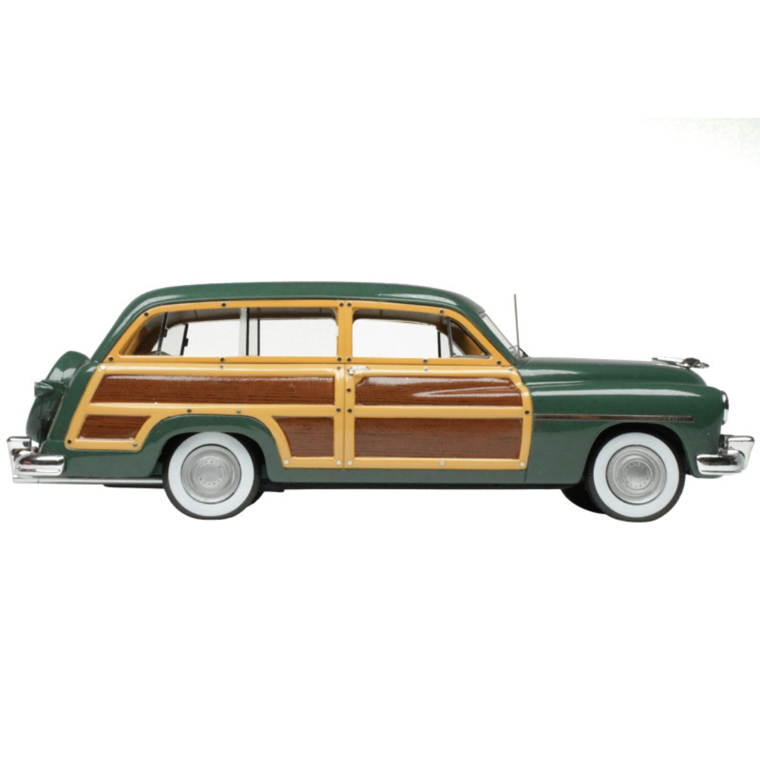 1949-mercury-woodie-meadow-green-with-yellow-and-woodgrain-sides-and-green-interior-limited-edition-to-200-pieces-worldwide-1-43-model-car-by-goldvarg-collection