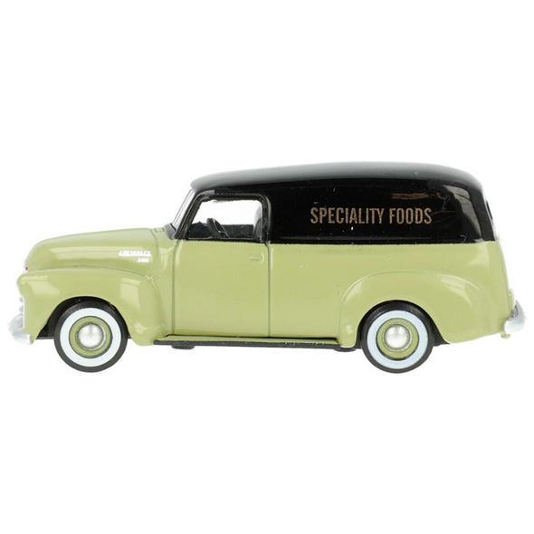 1950 Chevrolet Panel Van "Specialty Foods" 1/87 (HO) Scale Diecast Model Car by Oxford Diecast