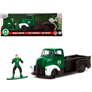 1952 Chevrolet COE Pickup Truck and Green Lantern Diecast 1/32 Diecast