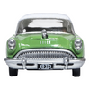 1954 Buick Century Estate Wagon Willow Green 1/87 (HO) Scale Diecast Model Car by Oxford Diecast